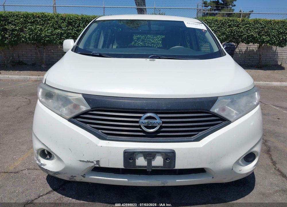 2014 NISSAN QUEST S VIN: JN8AE2KP8E9100401