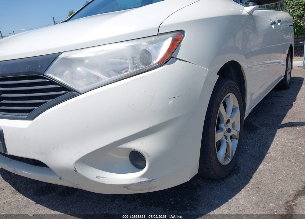 2014 NISSAN QUEST S VIN: JN8AE2KP8E9100401