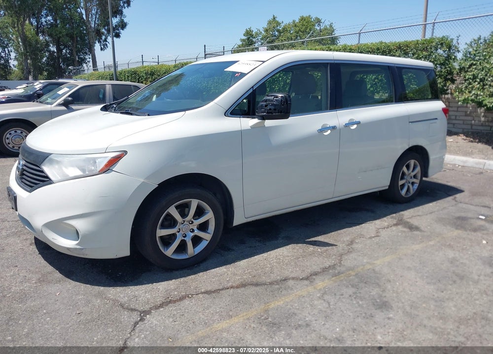 2014 NISSAN QUEST S VIN: JN8AE2KP8E9100401