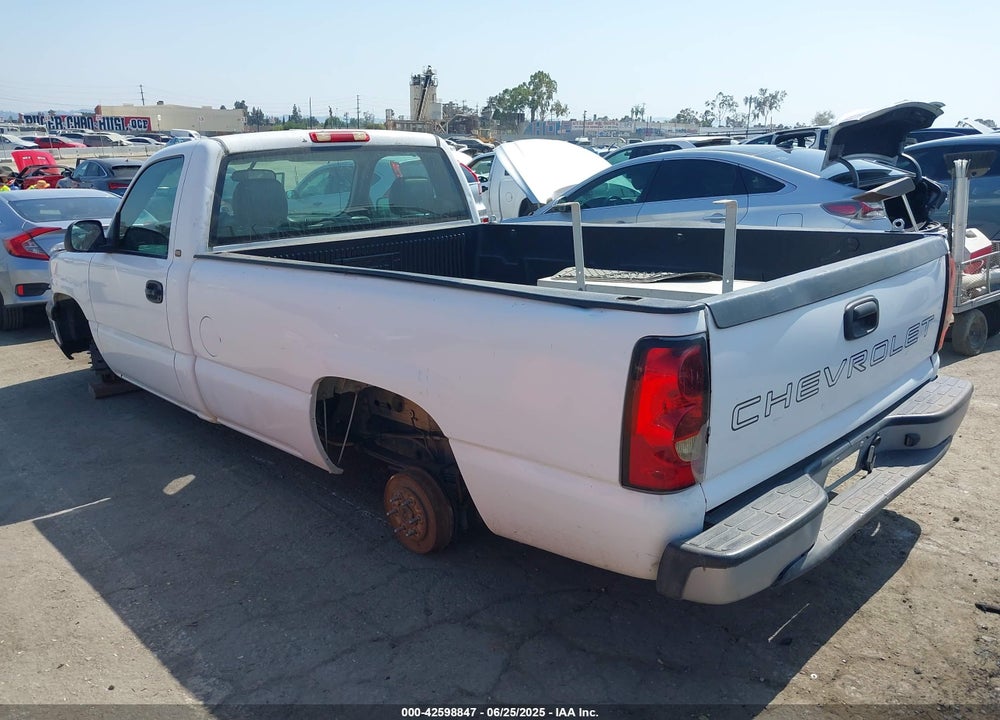 2005 CHEVROLET SILVERADO 1500 WORK TRUCK VIN: 1GCEC14V45Z339498