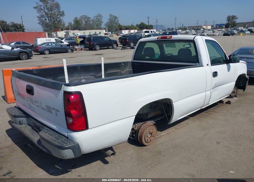 2005 CHEVROLET SILVERADO 1500 WORK TRUCK VIN: 1GCEC14V45Z339498