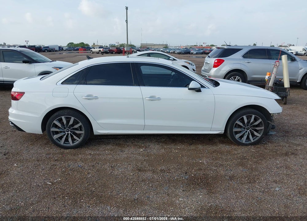 2022 AUDI A4 VIN: WAUABAF48NN000480