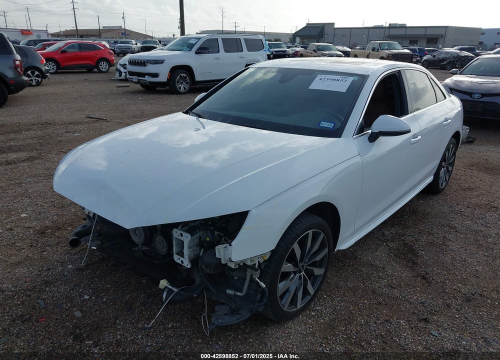 2022 AUDI A4 VIN: WAUABAF48NN000480