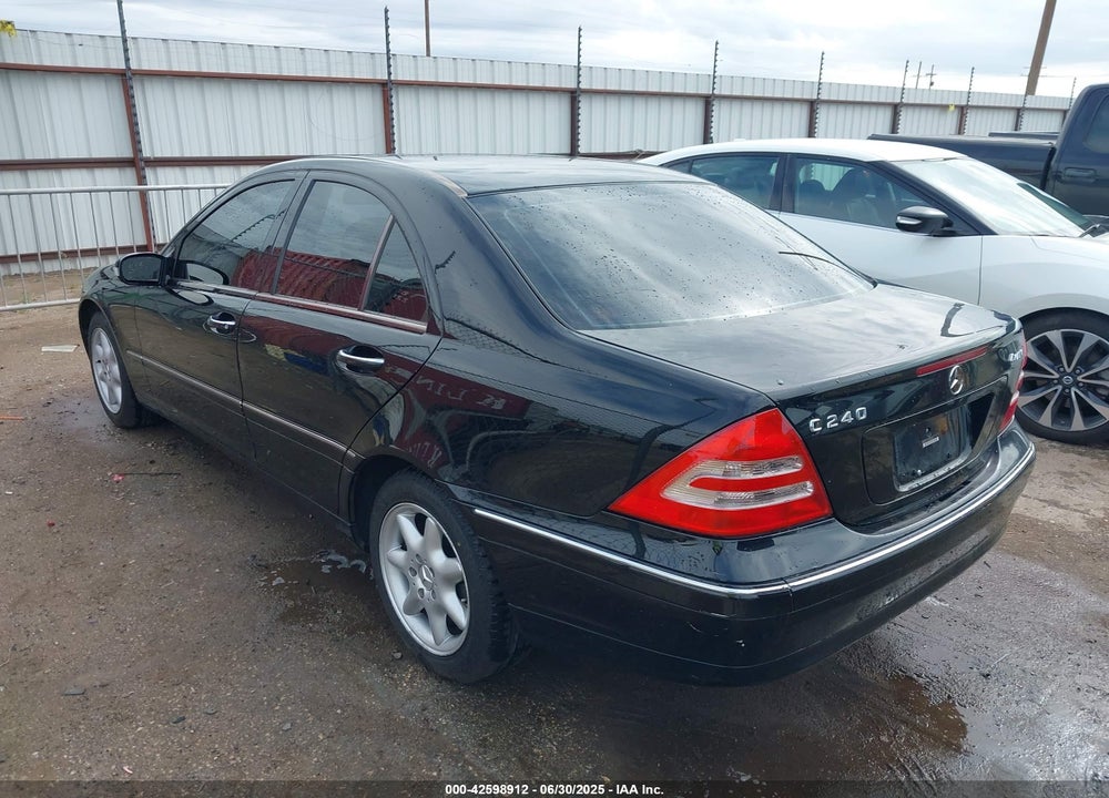 2004 MERCEDES-BENZ C 240 4MATIC VIN: WDBRF81J64F448093