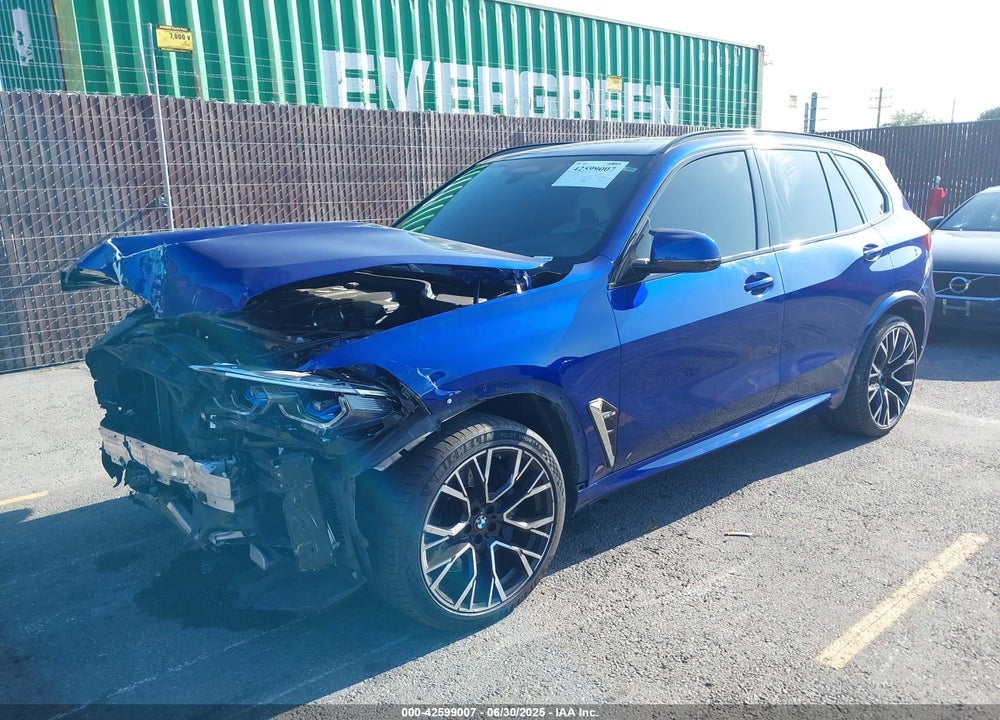 2022 BMW X5 M VIN: 5YMJU0C02N9K54694