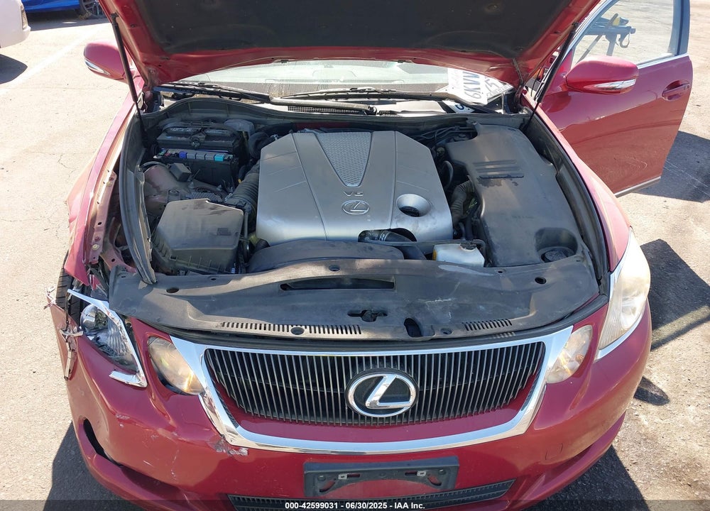 2010 LEXUS GS350 VIN: JTHBE1KS8A0048571