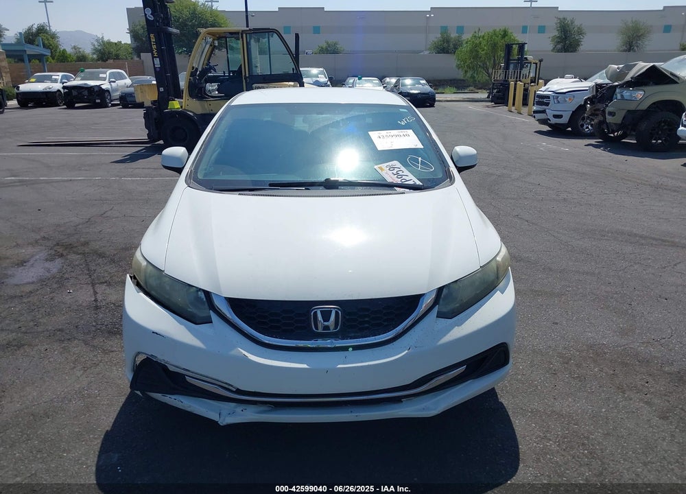 2013 HONDA CIVIC LX VIN: 19XFB2F55DE266467
