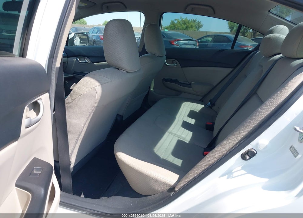 2013 HONDA CIVIC LX VIN: 19XFB2F55DE266467