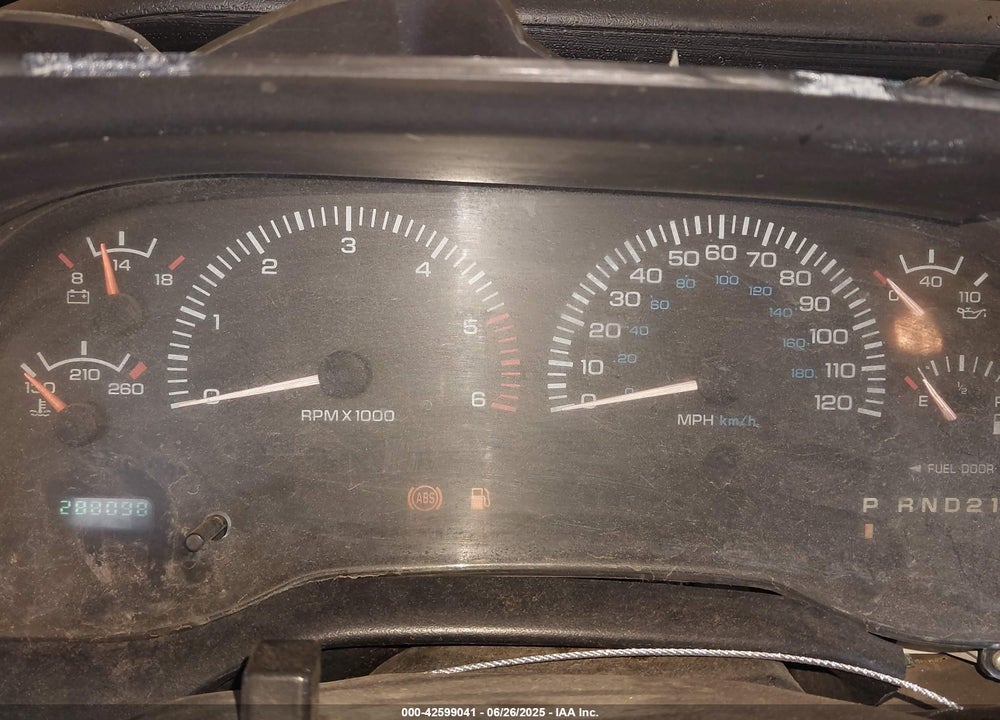 1999 DODGE RAM 1500 ST VIN: 1B7HC13ZXXJ517434