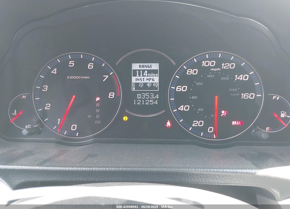 2006 ACURA TSX VIN: JH4CL969X6C003492
