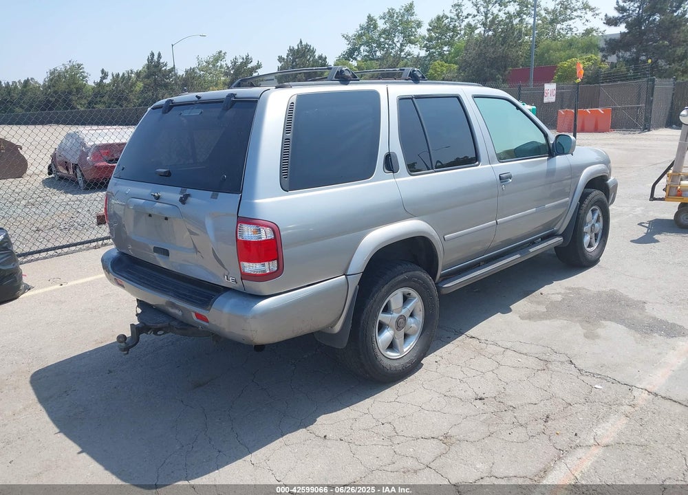 2000 NISSAN PATHFINDER VIN: JN8AR07S1YW440193