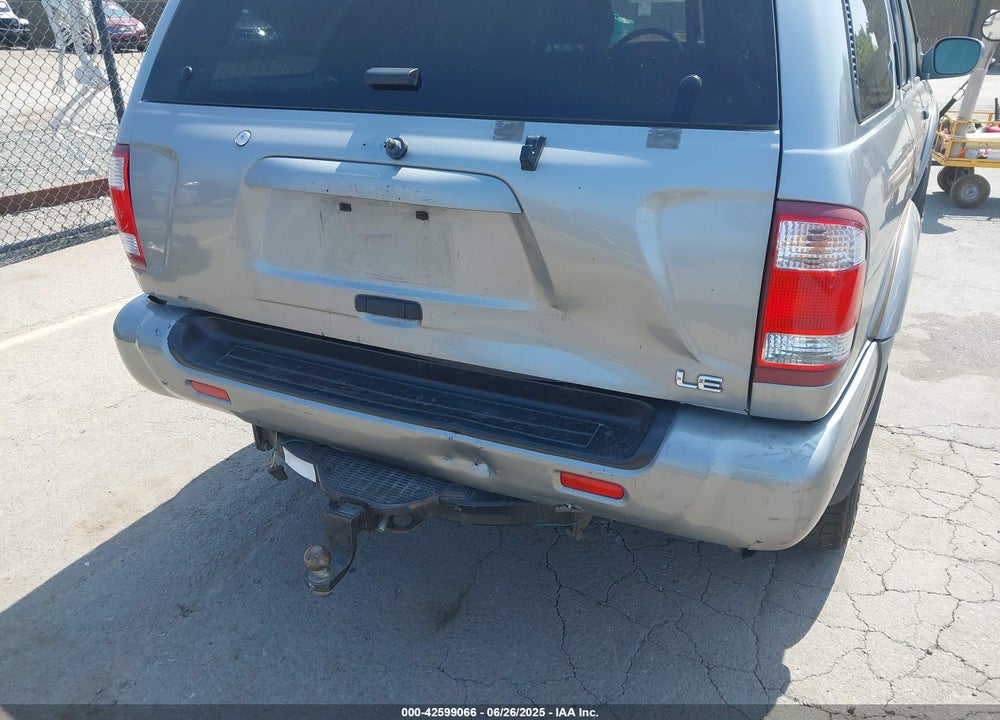 2000 NISSAN PATHFINDER VIN: JN8AR07S1YW440193
