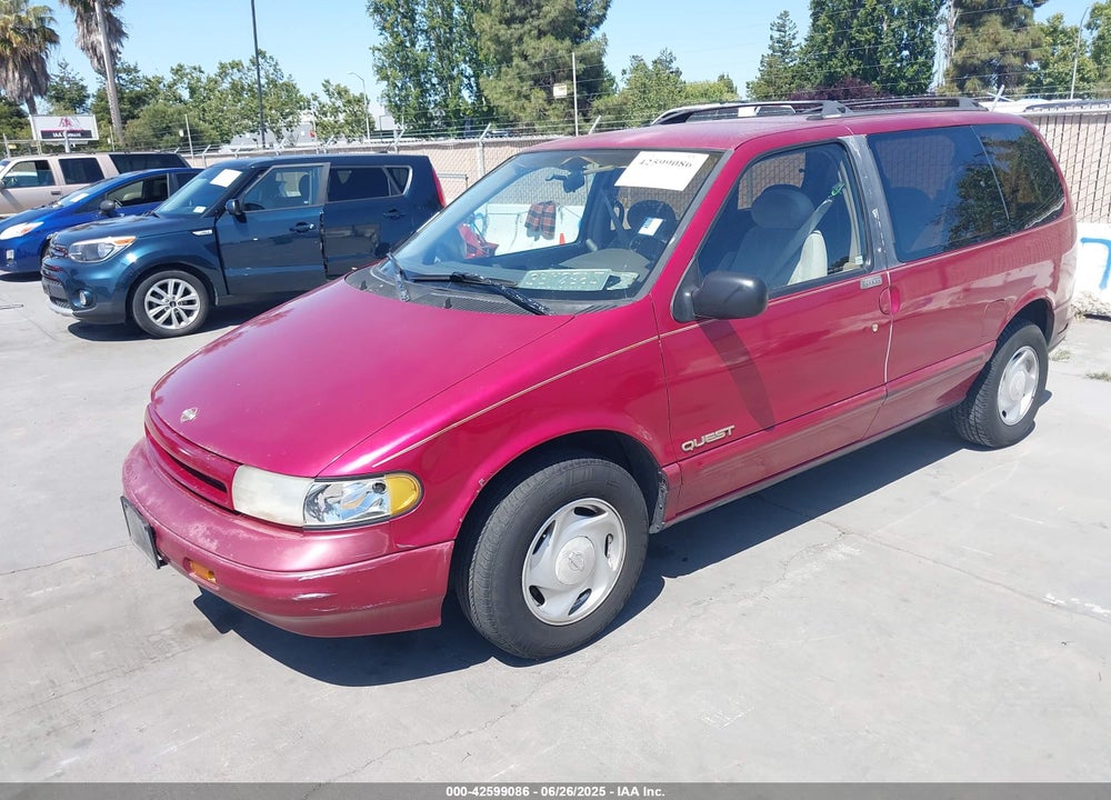 1993 NISSAN QUEST GXE/XE VIN: 4N2DN11W4PD822697