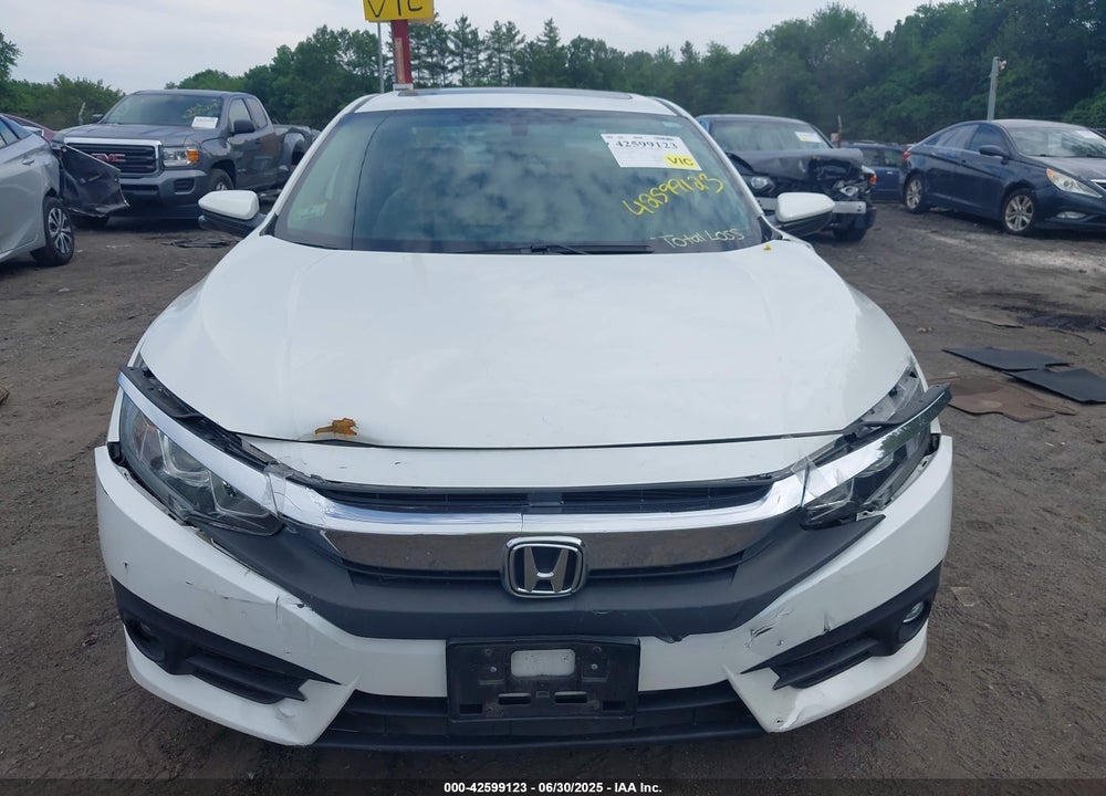 2016 HONDA CIVIC VIN: 19XFC1F72GE218650