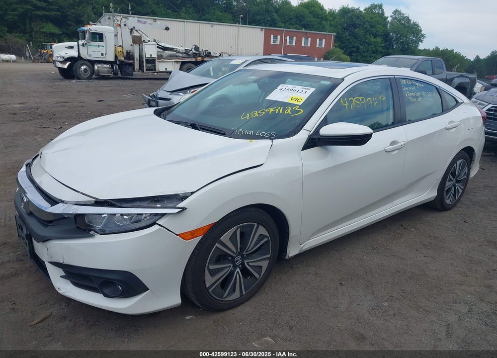 2016 HONDA CIVIC VIN: 19XFC1F72GE218650