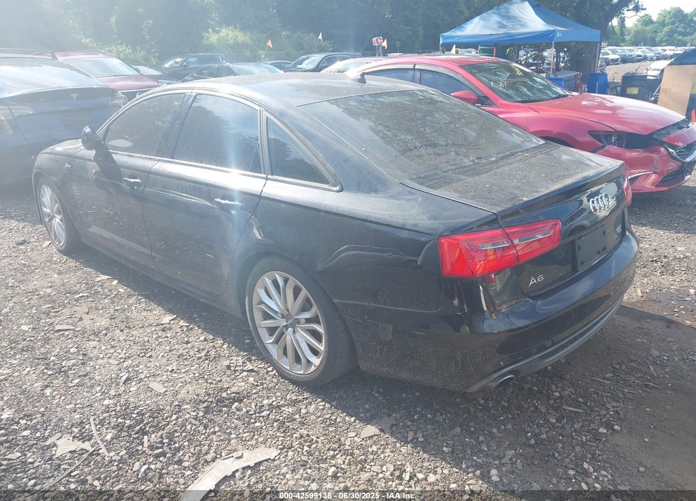 2012 AUDI A6 VIN: WAUBGAFC7CN007334