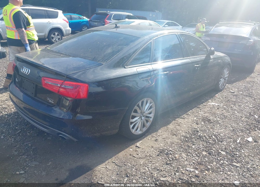 2012 AUDI A6 VIN: WAUBGAFC7CN007334