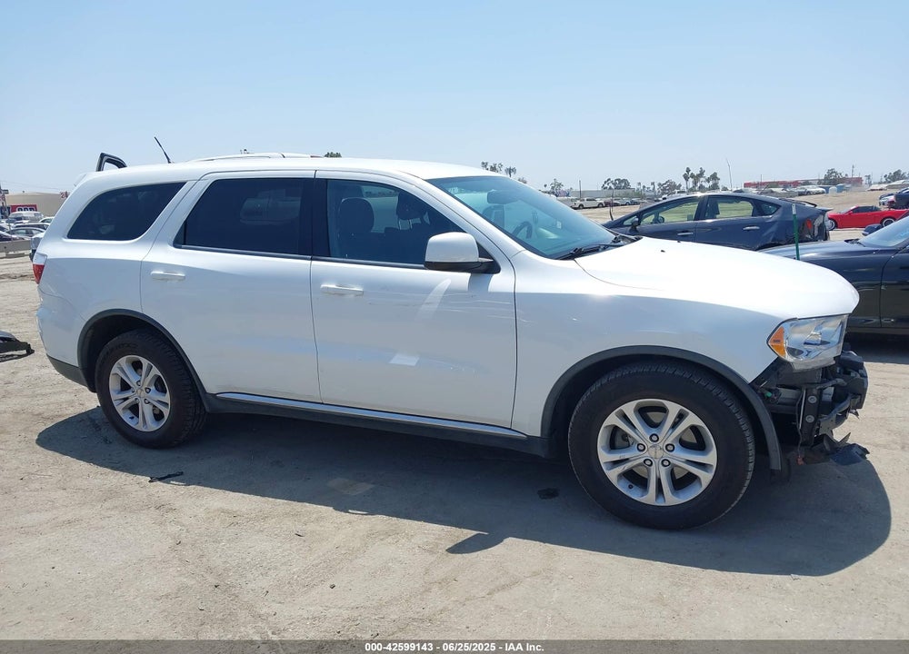 2013 DODGE DURANGO VIN: 1C4RDHAG0DC669587