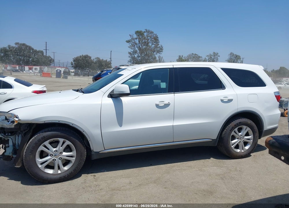 2013 DODGE DURANGO VIN: 1C4RDHAG0DC669587