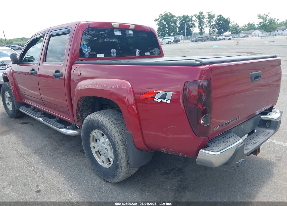 2005 CHEVROLET COLORADO VIN: 1GCDT136358208297