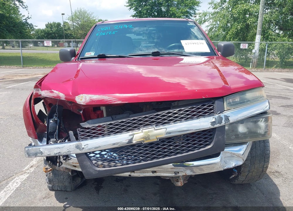 2005 CHEVROLET COLORADO VIN: 1GCDT136358208297