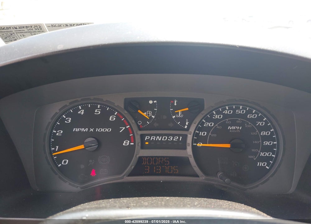 2005 CHEVROLET COLORADO VIN: 1GCDT136358208297
