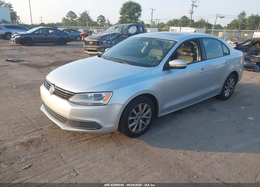 2012 VOLKSWAGEN JETTA VIN: 3VWDX7AJ8CM381611
