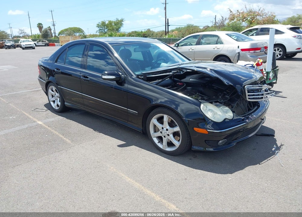 2007 MERCEDES-BENZ C 230 SPORT VIN: WDBRF52H97F862628