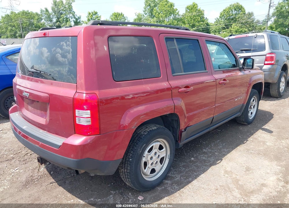 2016 JEEP PATRIOT VIN: 1C4NJRBB3GD546283