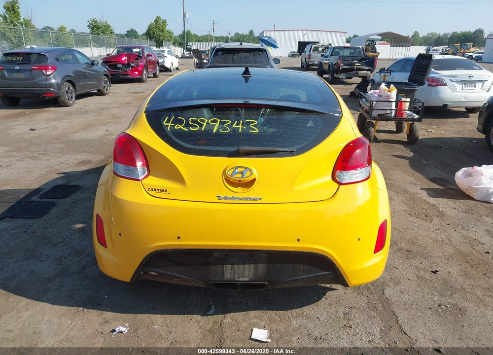 2016 HYUNDAI VELOSTER VIN: KMHTC6AD1GU295200