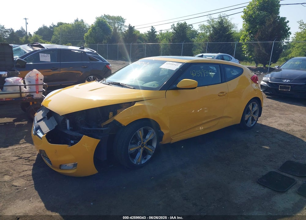 2016 HYUNDAI VELOSTER VIN: KMHTC6AD1GU295200