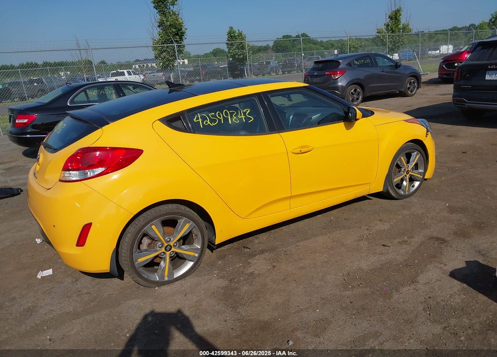 2016 HYUNDAI VELOSTER VIN: KMHTC6AD1GU295200