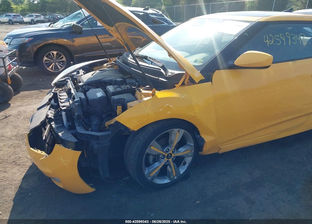 2016 HYUNDAI VELOSTER VIN: KMHTC6AD1GU295200