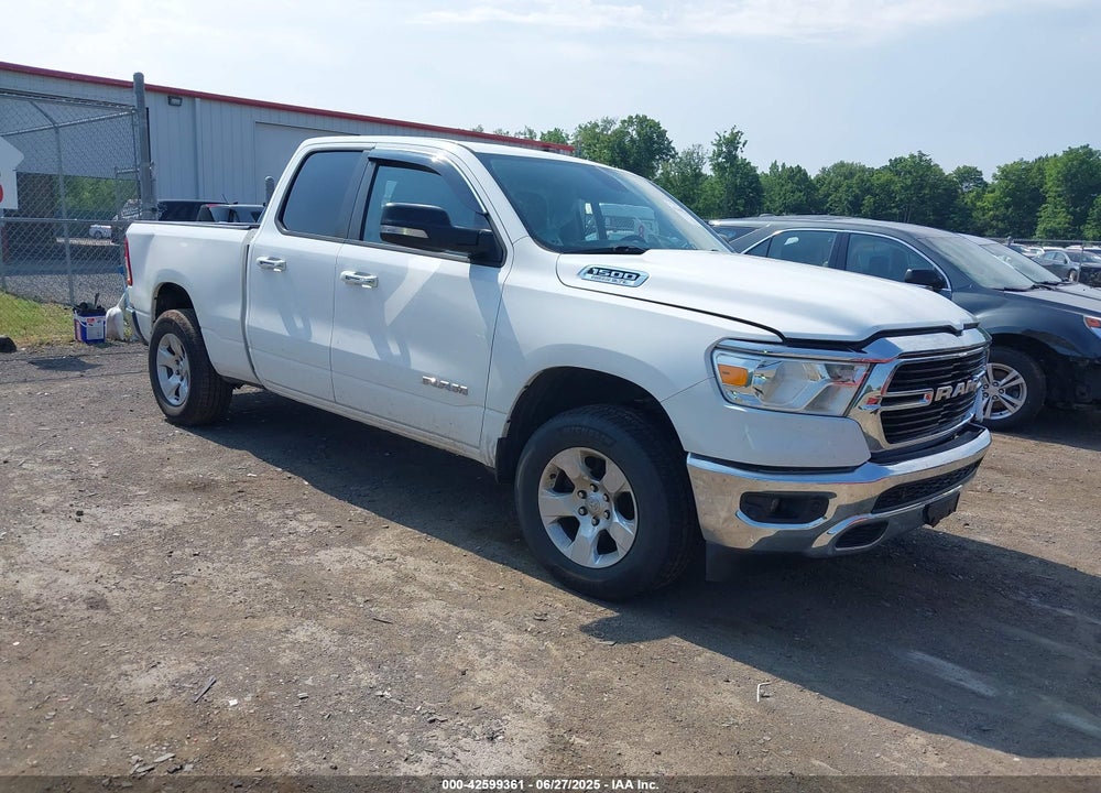 2020 RAM 1500 BIG HORN 4X4 6'4 BOX VIN: 1C6SRFBT1LN258356