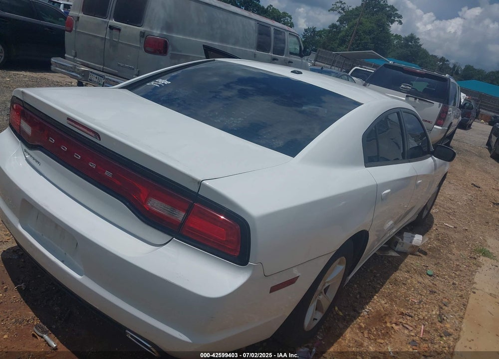 2012 DODGE CHARGER VIN: 2C3CDXBG8CH128656