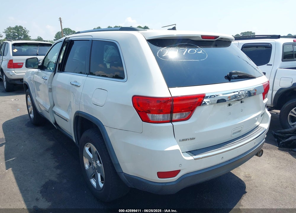 2012 JEEP GRAND CHEROKEE VIN: 1C4RJEBG3CC333954
