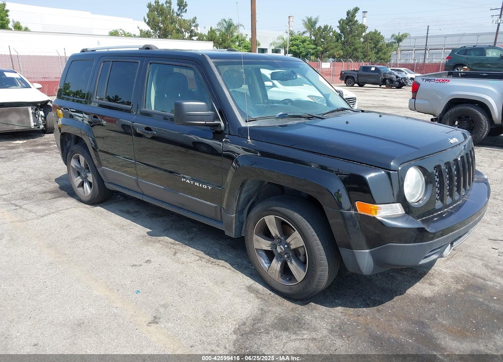 2016 JEEP PATRIOT VIN: 1C4NJPFA2GD788066