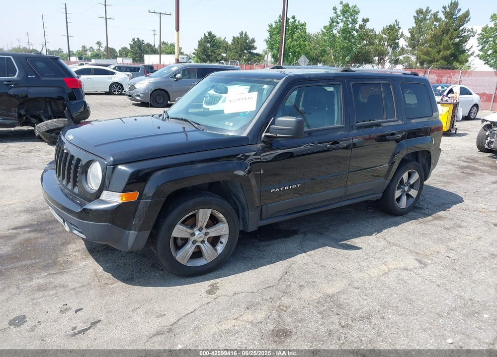 2016 JEEP PATRIOT VIN: 1C4NJPFA2GD788066