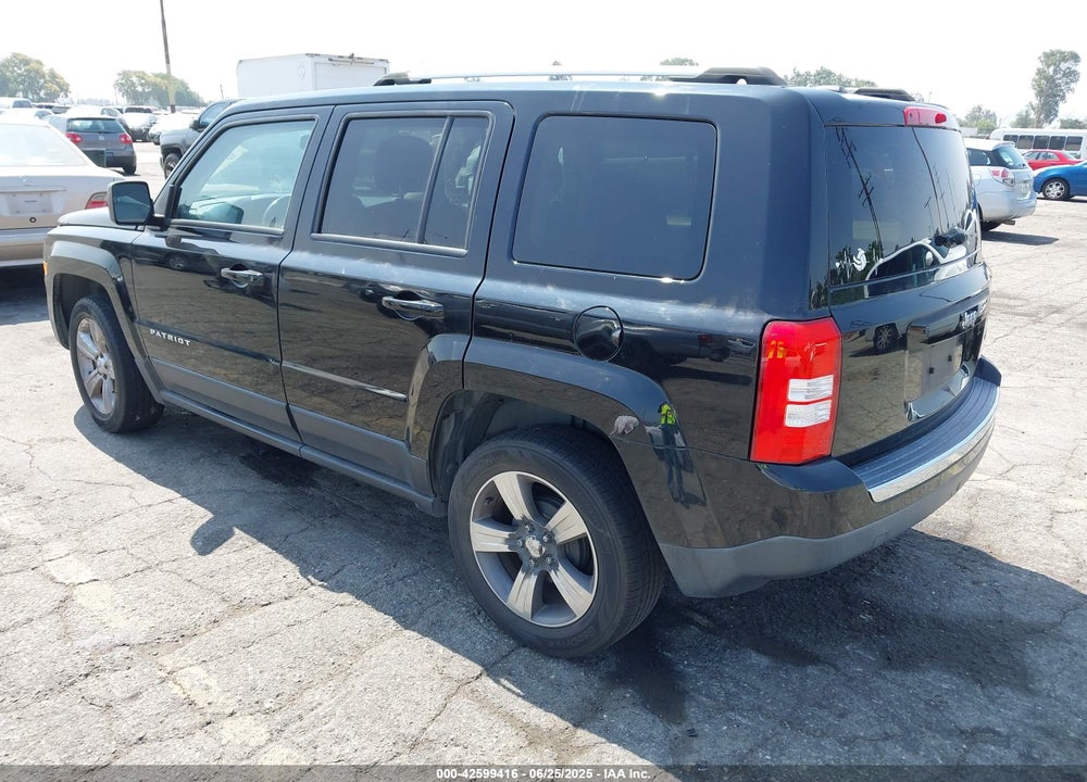 2016 JEEP PATRIOT VIN: 1C4NJPFA2GD788066