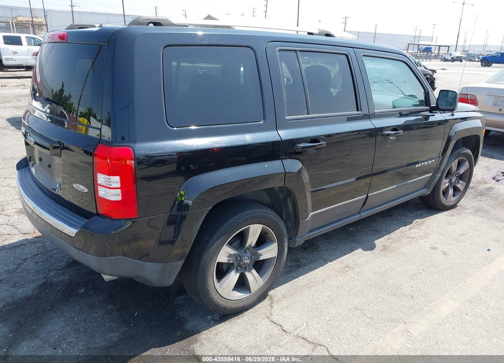 2016 JEEP PATRIOT VIN: 1C4NJPFA2GD788066