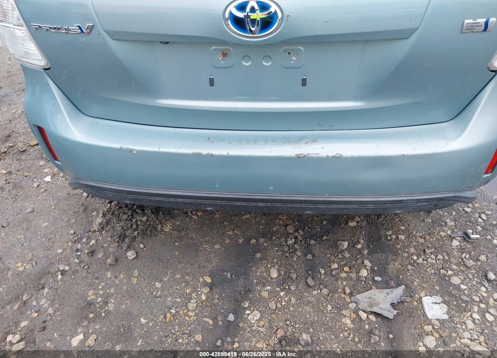 2015 TOYOTA PRIUS V VIN: JTDZN3EU0FJ021004