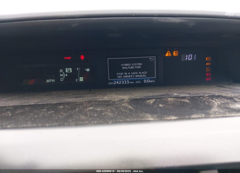 2015 TOYOTA PRIUS V VIN: JTDZN3EU0FJ021004