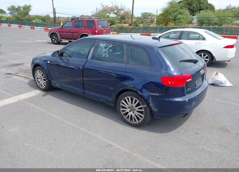 2006 AUDI A3 VIN: WAUNF78P16A107914
