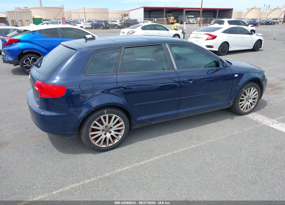 2006 AUDI A3 VIN: WAUNF78P16A107914