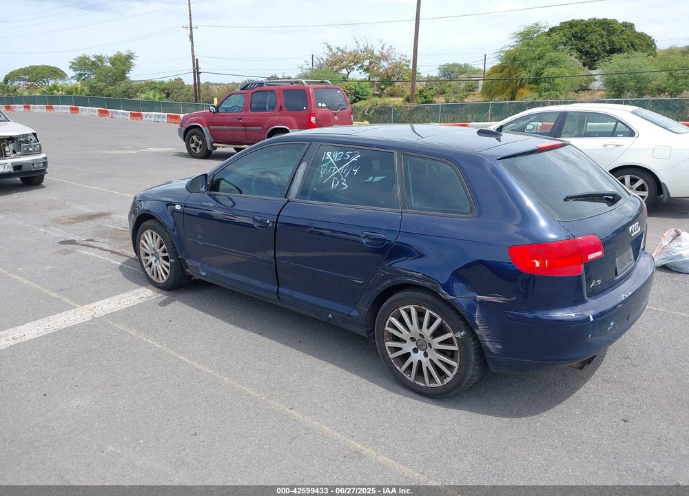 2006 AUDI A3 VIN: WAUNF78P16A107914