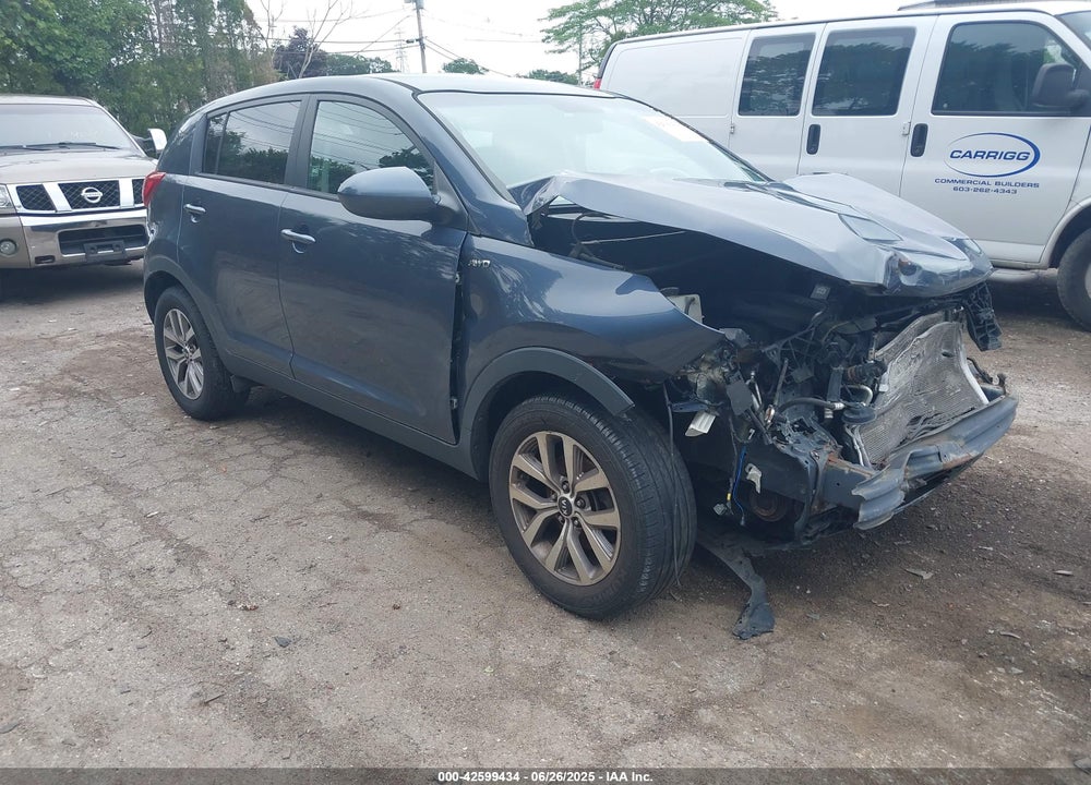 2015 KIA SPORTAGE LX VIN: KNDPBCACXF7761203
