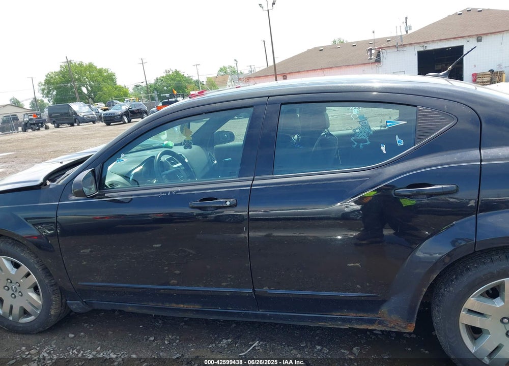 2013 DODGE AVENGER VIN: 1C3CDZAB2DN588955