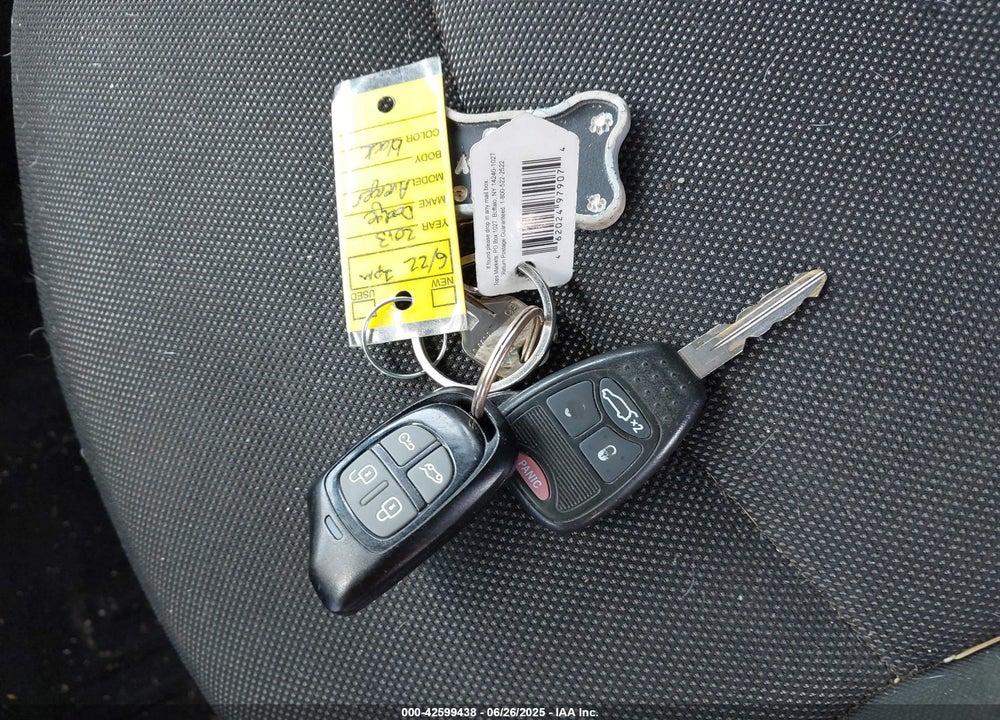2013 DODGE AVENGER VIN: 1C3CDZAB2DN588955