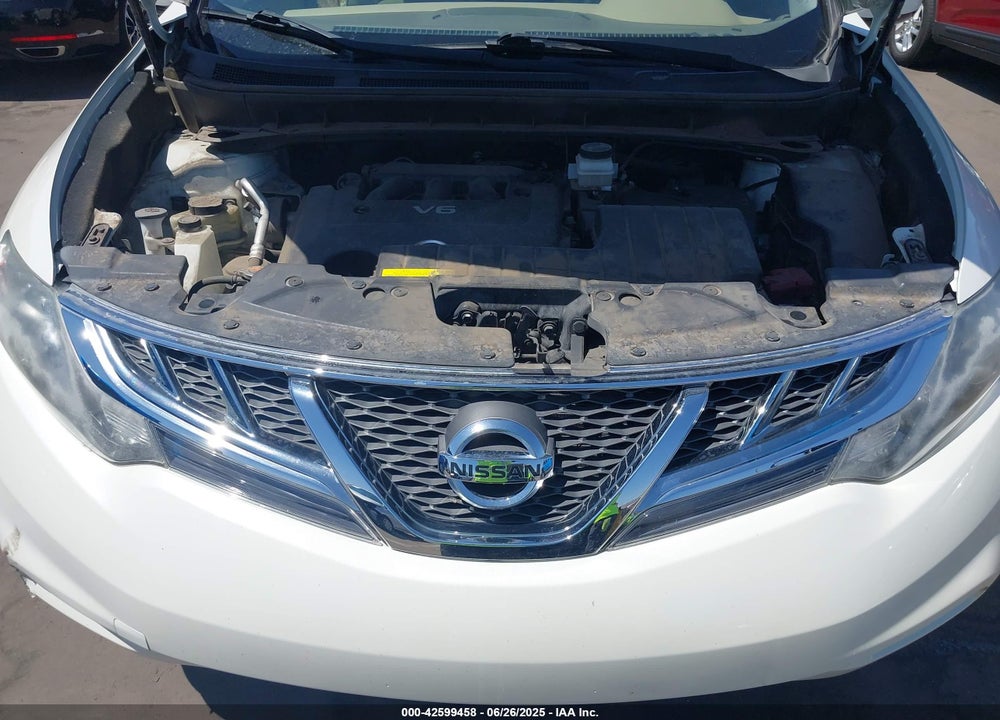 2014 NISSAN MURANO VIN: JN8AZ1MUXEW406230