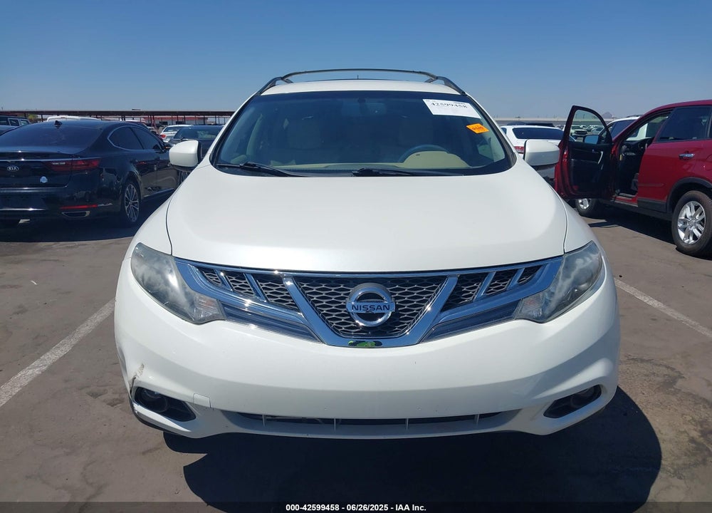 2014 NISSAN MURANO VIN: JN8AZ1MUXEW406230